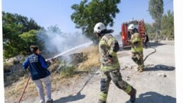 Büyükşehir’in köylere dağıttığı tankerler ormanları kurtarıyor