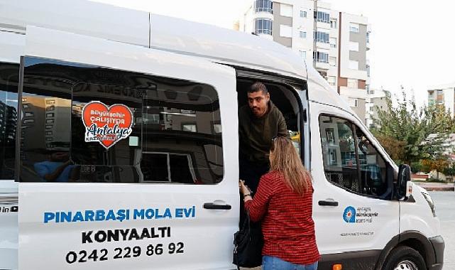 Büyükşehir’in “Mola Evleri” özel bireylerin ailelerine nefes aldırıyor