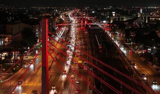 Büyükşehir’in projeleri ışıltılı bir görüntü sunuyor