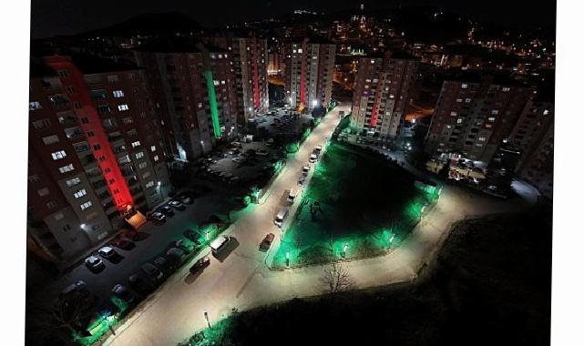 Canik Sokakları Tasarruflu Aydınlatma Sistemleriyle Aydınlık ve İnançlı