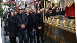 Çeşme efsane liderini uğurladı