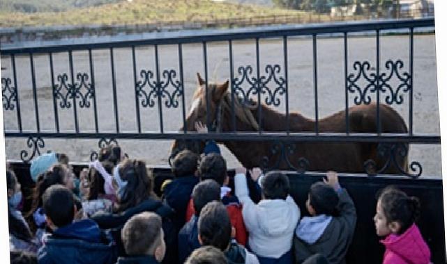 Çocuklara hayvan sevgisi kazandırılıyor