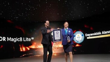 Dayanıklılığıyla Guinness Dünya Rekoru kıran HONOR Magic8 Lite Türkiye’de satışta
