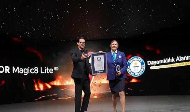Dayanıklılığıyla Guinness Dünya Rekoru kıran HONOR Magic8 Lite Türkiye’de satışta