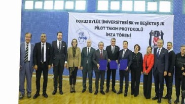 DEÜ ile Beşiktaş Arasında İş Birliği ve Pilot Kadro Protokolü İmzalandı