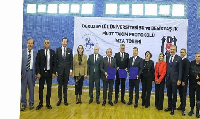 DEÜ ile Beşiktaş Arasında İş Birliği ve Pilot Kadro Protokolü İmzalandı