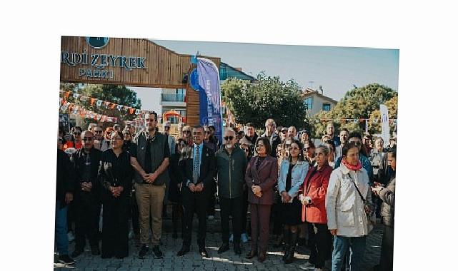 Didim’de Anısı Yaşatılan Bir İsim: Ferdi Zeyrek Parkı Açıldı