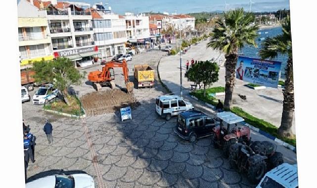 Dikili Belediyesi’nden Estetik Dokunuş: Çandarlı Meydan Projesi Hayata Geçiyor