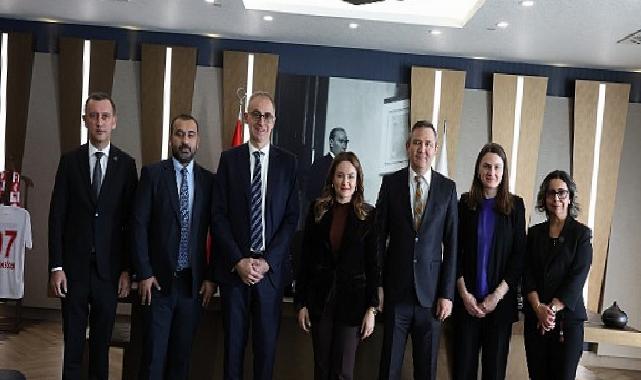 Dünya bankası heyetinden Lider Vekili Büşra Özdemir’i ziyaret