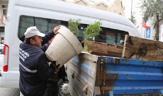Edremit’te kaldırım işgalleri sona eriyor