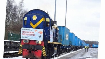 FESCO, Çin’den St. Petersburg’a Birinci Direkt Tren Seferini Başlattı