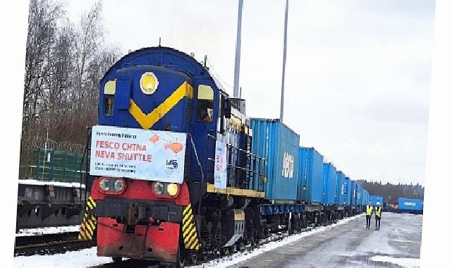 FESCO, Çin’den St. Petersburg’a Birinci Direkt Tren Seferini Başlattı