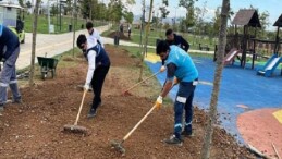 Gebze Millet Bahçesi’nde süratli ve aktif çalışma