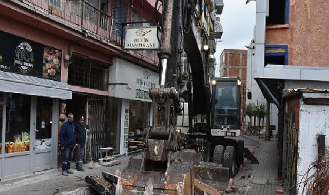 Gemlik’te Yol Çalışmaları Sürat Kesmeden Devam Ediyor