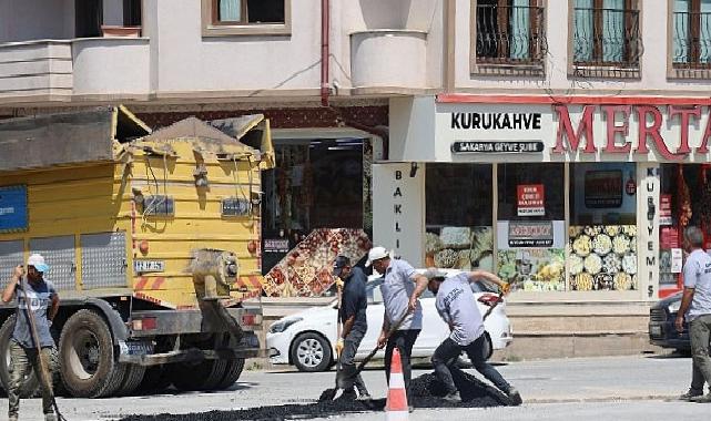 Geyve Belediyesi 2025’te İlmek İlmek Parke İşledi