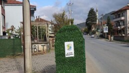 Geyve Belediyesi’nden Konteynere Yeşil Dokunuş