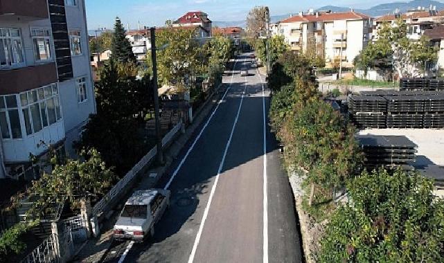 Gölcük Alım Caddesi yeni yüzüne kavuştu