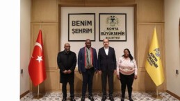 Güney Afrika Yerel Yönetimler Birliği Lideri Stofile, Lider Altay’ı Ziyaret Etti