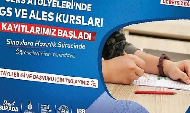 İBB Ders Atölyeleri’nde Fiyatsız ALES ve DGS Kursları Başlıyor