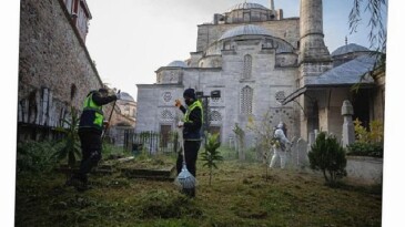 İBB Tarihi Mescitleri Titizlikle Temizliyor