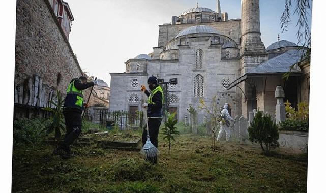 İBB Tarihi Mescitleri Titizlikle Temizliyor