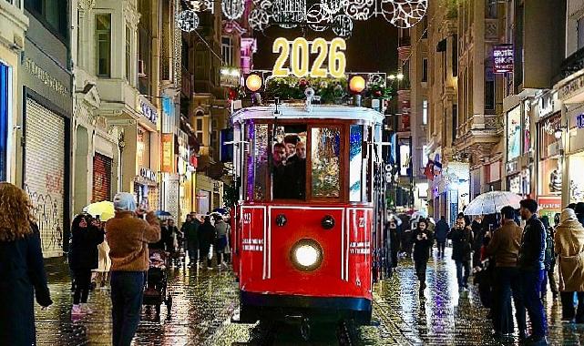 İETT’den İstiklal Caddesi’nde yeni yıl sürprizi
