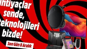 “İhtiyaçlar Sizde Teknolojileri MediaMarkt’ta” Kampanyası ile teknoloji alışverişinin tam zamanı!