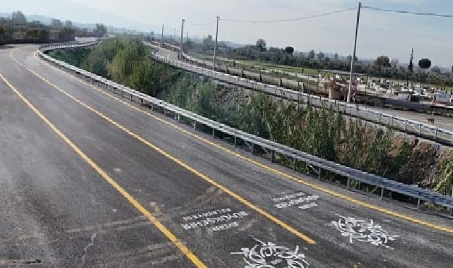 İncirliova ile Aydın Şehir Hastanesi Ortasında Yol Üretim Çalışmaları Tamamlandı