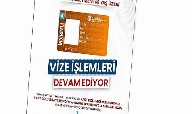 İndirimli Kocaelikart vize süreçlerinde son tarih 1 Ocak