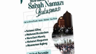 İnegöl 2026’nın Birinci Sabah Namazında Buluşuyor