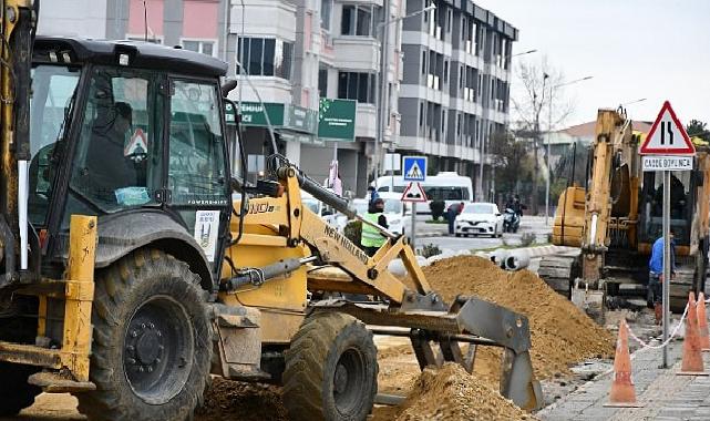 İstasyon Caddesi’ne yeni kanalizasyon sınırı