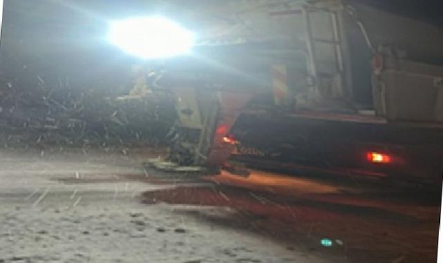 İzmir’in yüksek kısımlarında kar alarmı