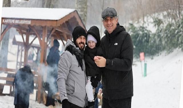 Kartepe Belediyesi Mesire Alanı Kışın da Ziyaretçilerin Gözdesi