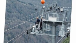 Kartepe Teleferik’te nefes kesen kurtarma tatbikatı