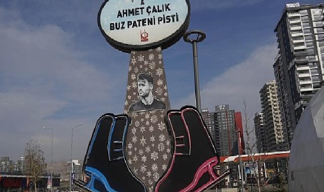 Keçiören’de Fiyatsız Buz Pateni Keyfi Ağır İlgi Görüyor