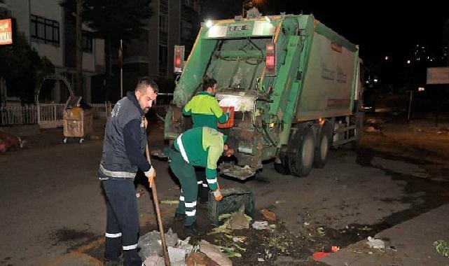 Keçiören’de Pazarların Akabinde Hijyen Seferberliği