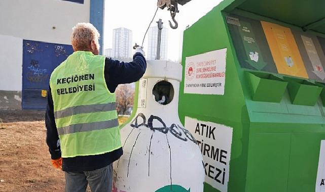 Keçiören’den Geri Dönüşüme Büyük Katkı