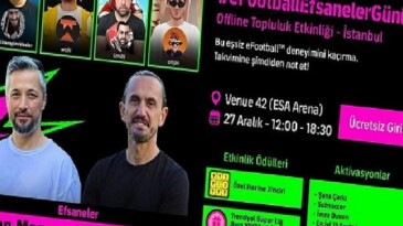 KONAMI, İstanbul’da Gerçekleşecek ve Türk Futbolunun Efsane İsimlerinin Katılacağı Çevrimdışı Topluluk Aktifliği #eFootballEfsanelerGünü’nü Duyurdu