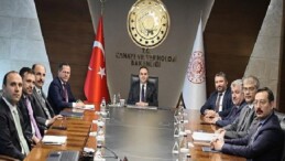 Konya Heyeti Sanayi ve Teknoloji Bakanı Mehmet Fatih Kacır’ı Ziyaret Etti