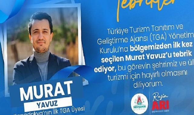 Lider Arı, Kapadokya’dan TGA İdare Heyetine Seçilen Yavuz’u Kutladı