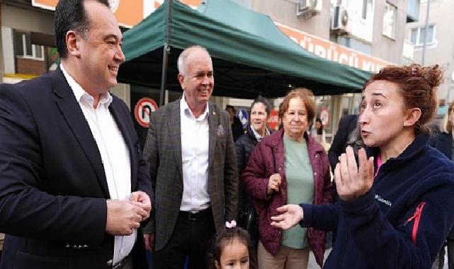 Lider Dutlulu Karaköy Pazarı’nda Esnafı Dinledi