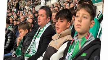 Lider Erkan Aydın Bursaspor Coşkusunu Çocuklarla Yaşadı