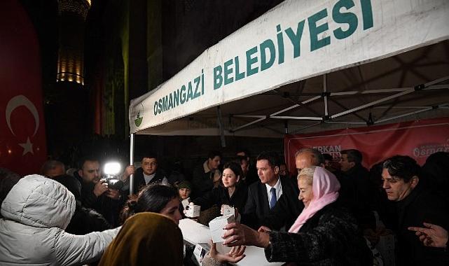 Lider Erkan Aydın’dan Kandil Simidi İkramı