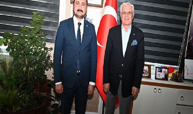 Lider Ölmez’den Lider Topaloğlu’na nezaket ziyareti