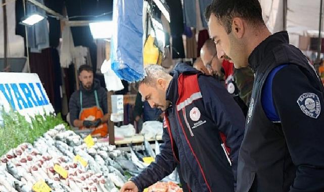 Maltepe’de balık kontrolü
