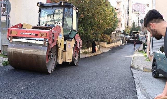 Maltepe’de yol yenileme çalışmaları sürat kesmeden sürüyor