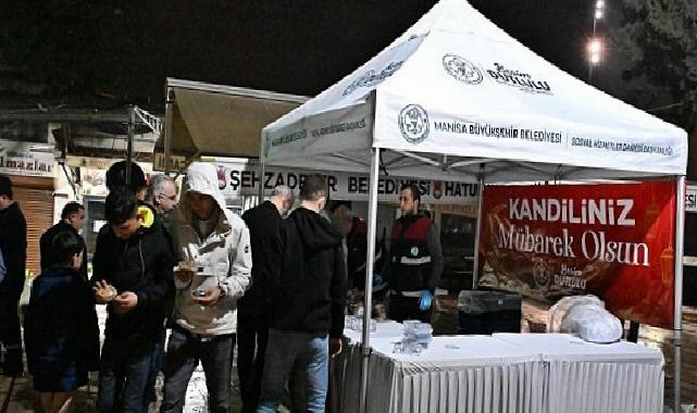 Manisa Büyükşehir’den Regaip Kandili İkramı