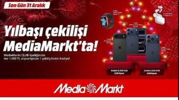 MediaMarkt’tan yeni yıla özel çekiliş kampanyası!