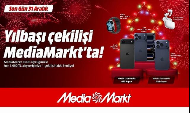 MediaMarkt’tan yeni yıla özel çekiliş kampanyası!