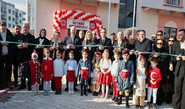 Menemen Belediyesi’nden eğitime bir açılış daha